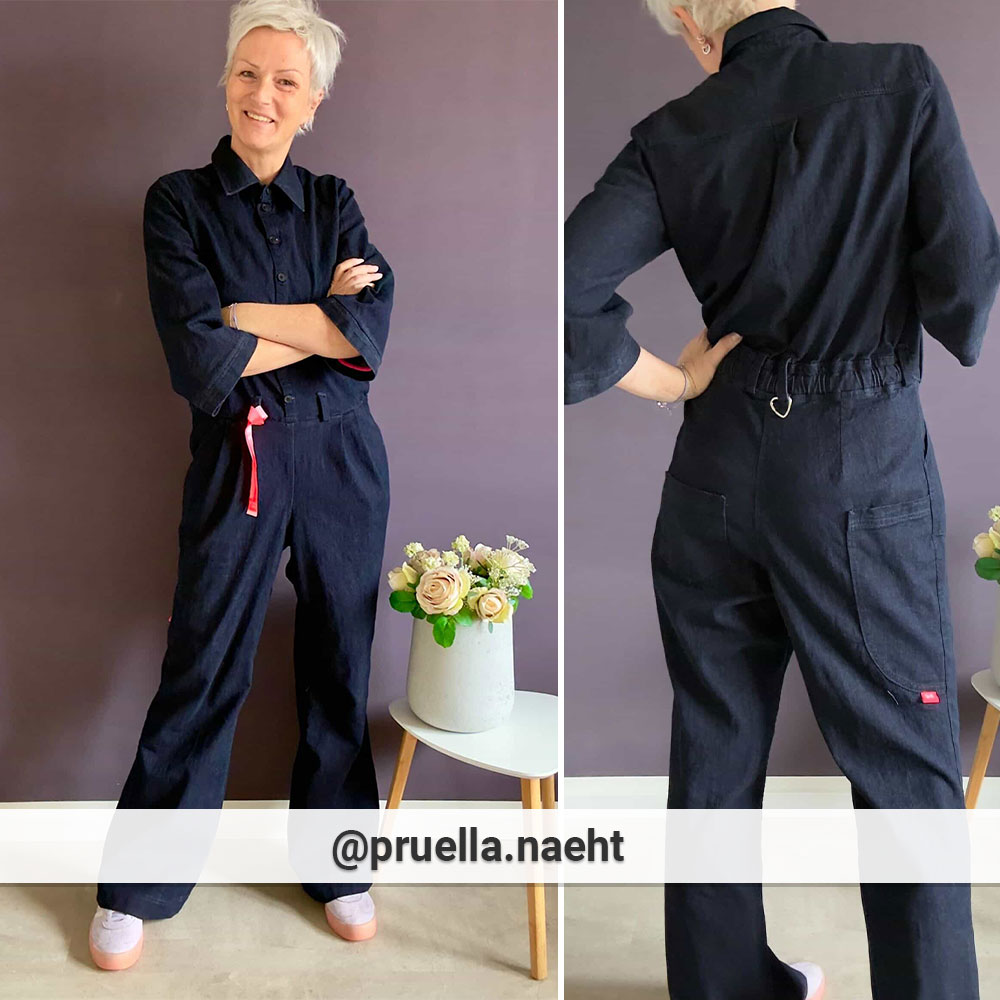 DENIM - Jeansstoff - schwarz