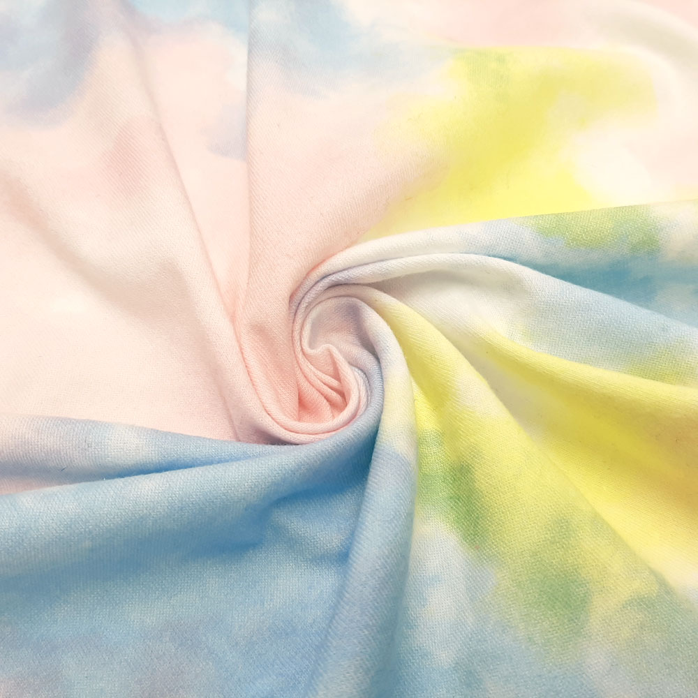 Fia – Pastell Batik Baumwoll Jersey – Überbreite 206cm