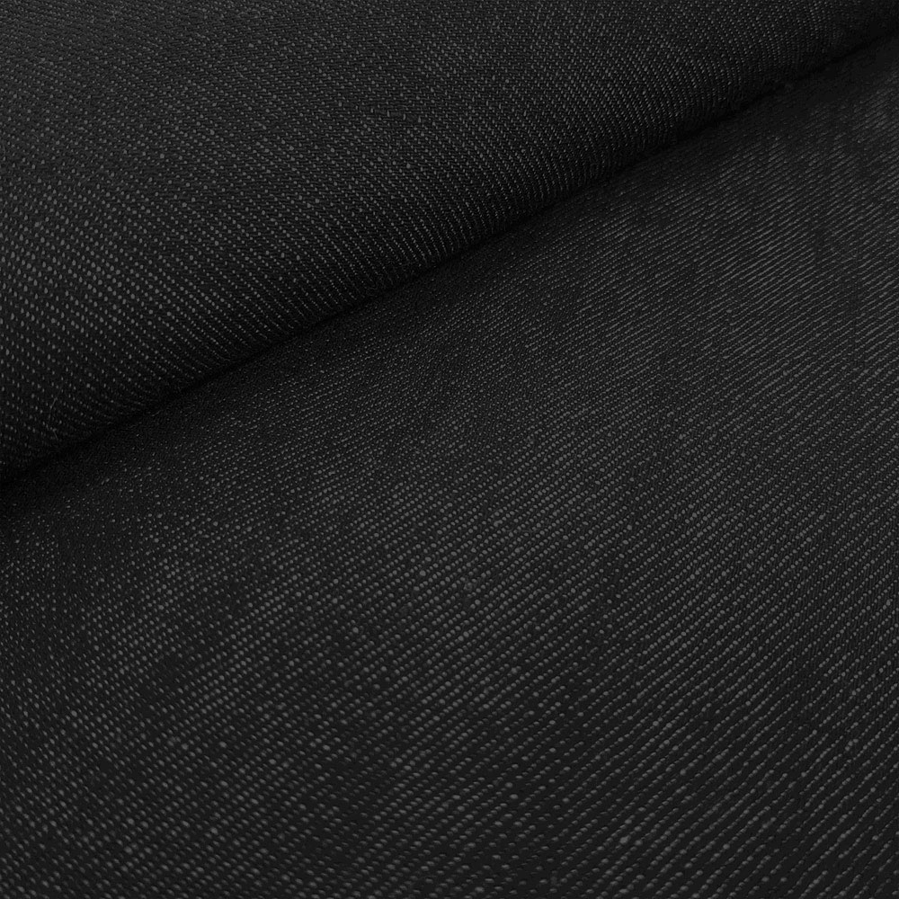 DENIM - Jeansstoff - schwarz